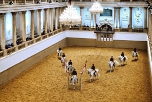 Wiedeń: 45-minutowy pokaz hiszpańskiej szkoły jazdy konnej