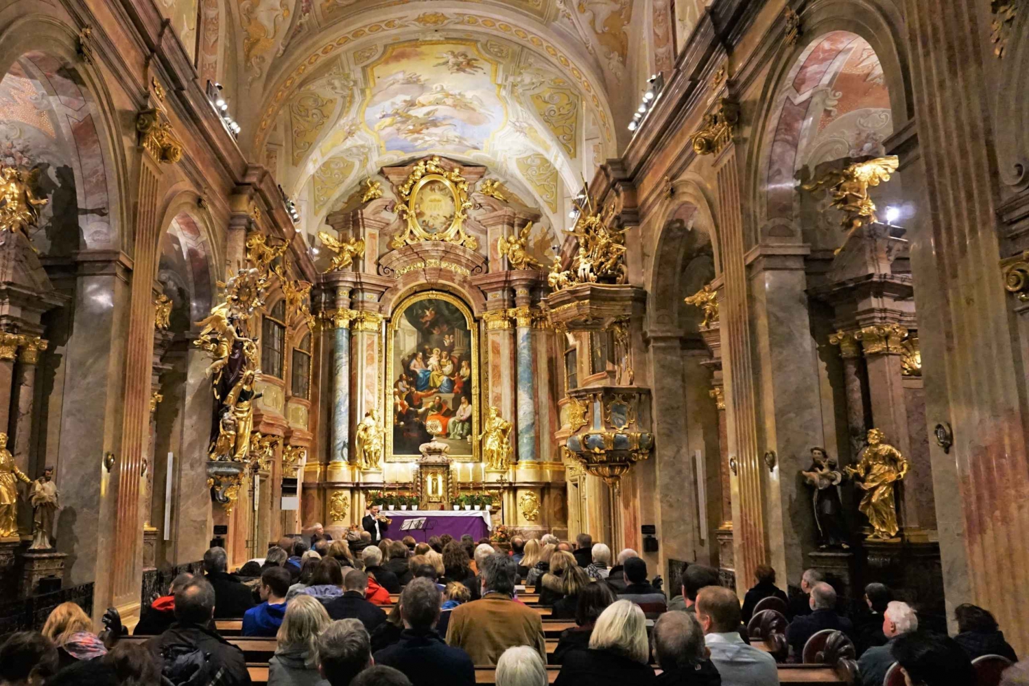 Wenen: kaartje voor kerstconcert St. Anne's Church