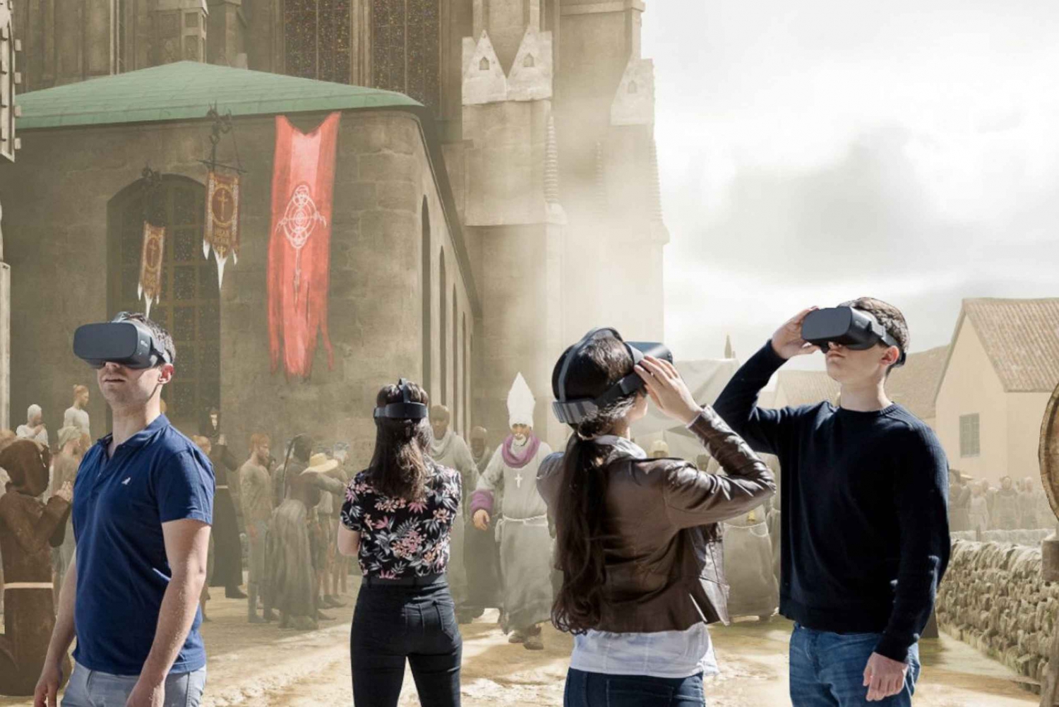 Wien: Tidsresande vandringstur med virtuell verklighet