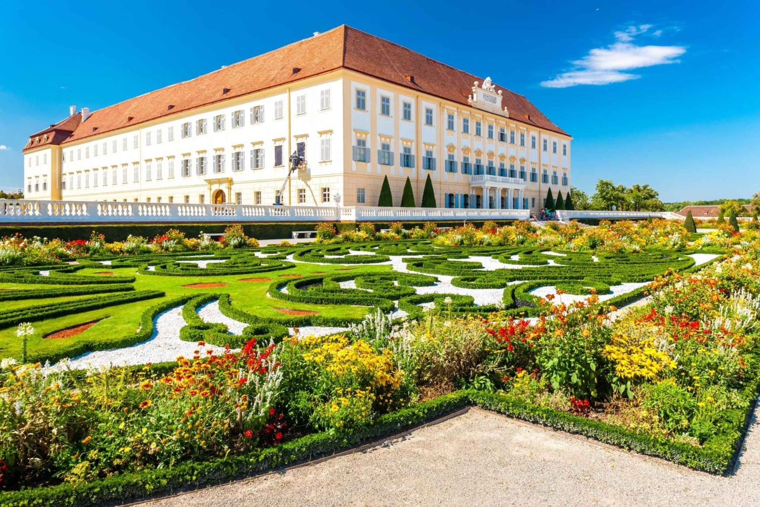 Wien till Schloss Hof Hoppa över kön Privat tur & transport