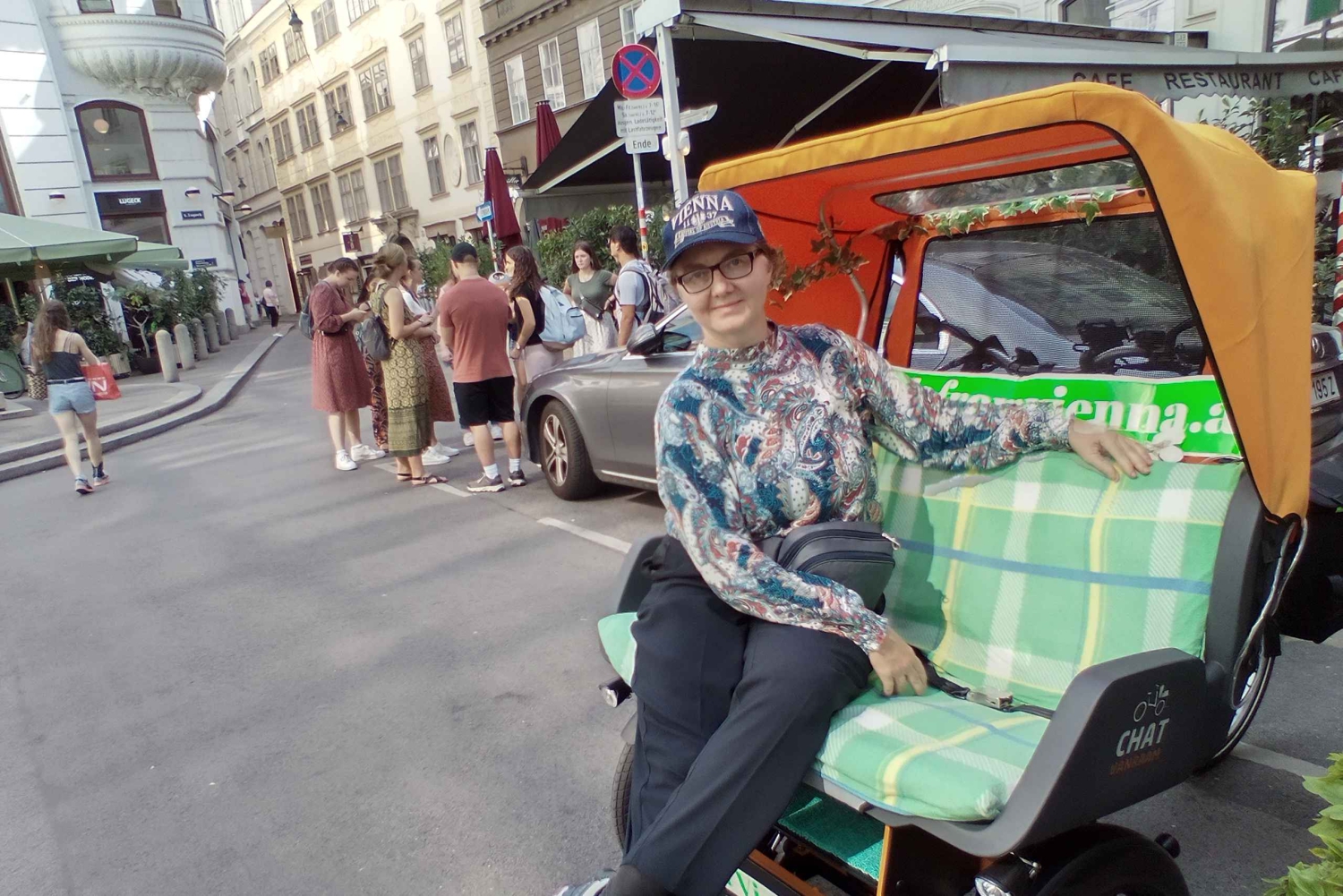 Wenen: Tour RAXI (elektrische riksja) 3 uur in Wenen