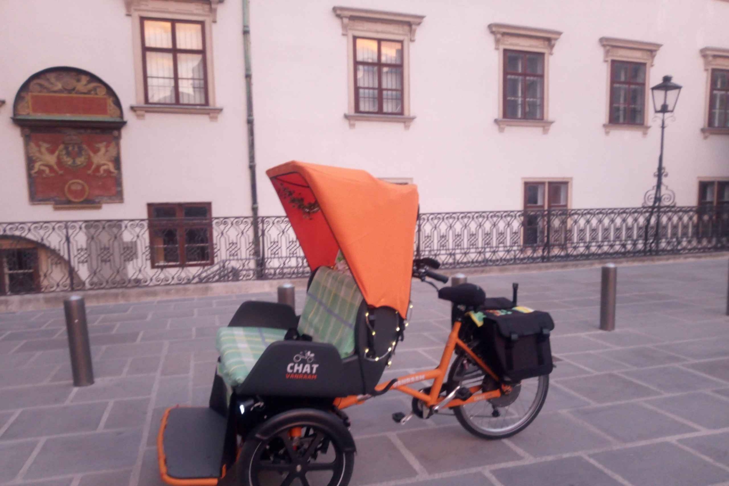 Wenen: Tour RAXI (elektrische riksja) 3 uur in Wenen