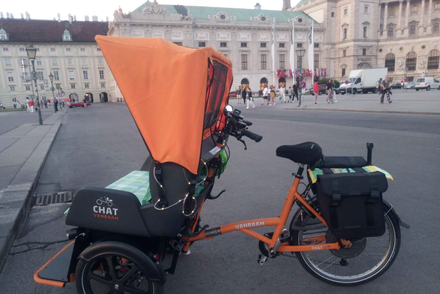 Wenen: Tour RAXI (elektrische riksja) 3 uur in Wenen