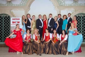Wenen: traditionele dinershow in de Wiener Rathauskeller