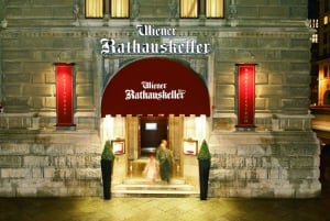 Wiedeń: tradycyjny pokaz obiadowy w Wiener Rathauskeller