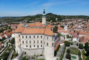 Vienna: Transfer to Prague via fabulous Mikulov & Kutna Hora