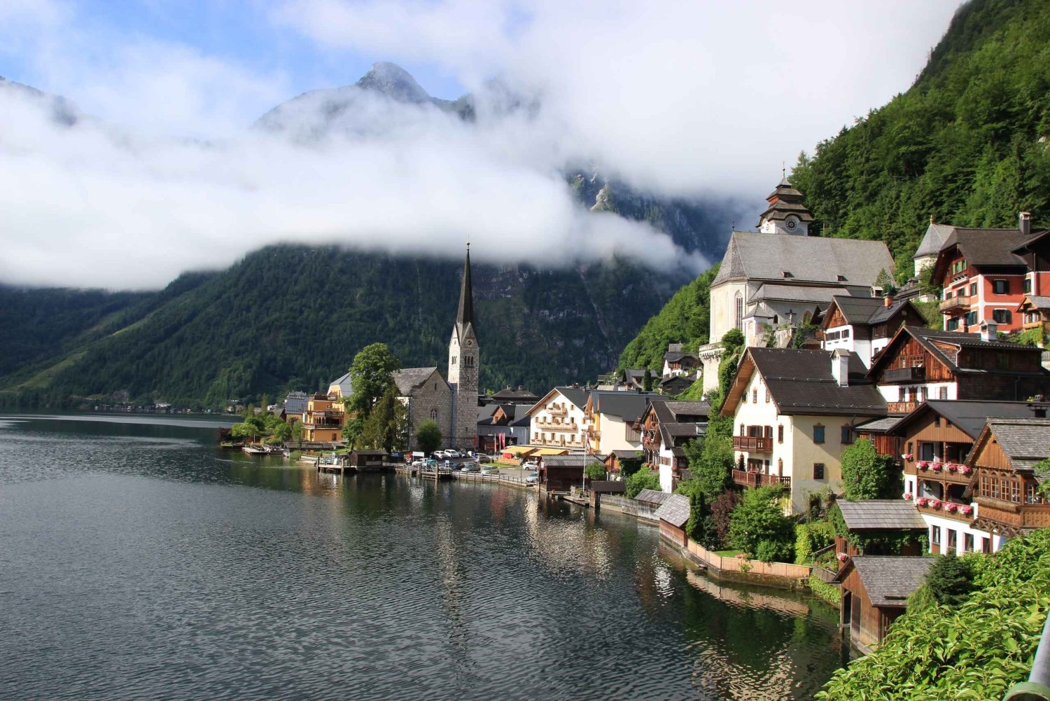Wien: Halbtägige Tour nach Hallstatt und zu den Salzburger Seen