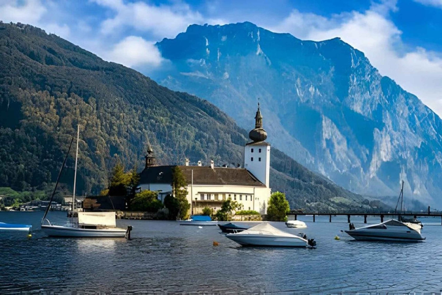 Desde Viena: Wachau, Hallstatt y Salzburgo, excursión de un día