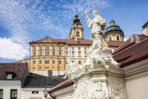 From Vienna: Melk,Hallstatt & Salzburg Winter Day Tour