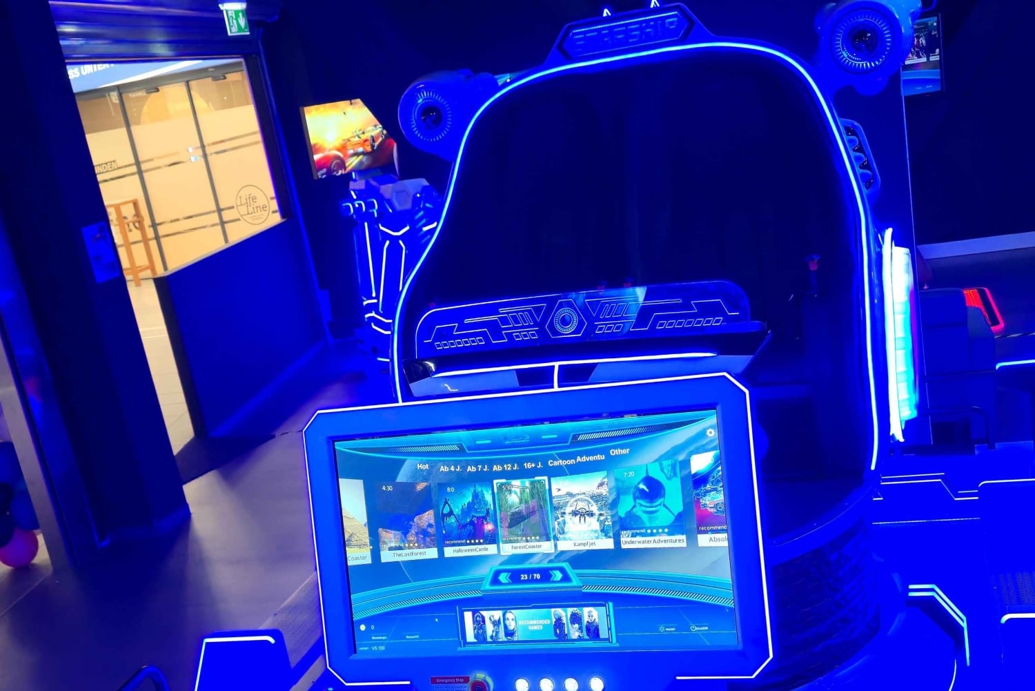 Virtual reality experience at the Auhof Shopping Center in Vienna – 10-token package