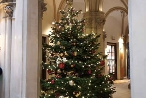 Vandring på den historiska stigen av julgranar från Wien