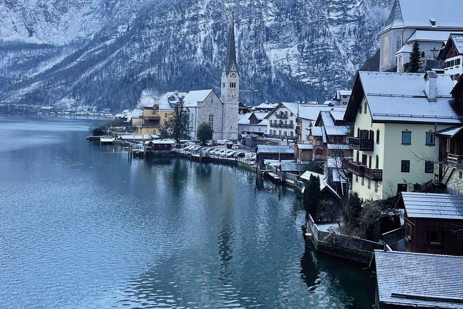 Julunderverk i Hallstatt från Wien