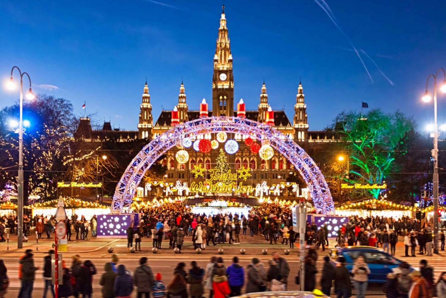 Wien : Kerstmarkten Feestelijk Digitaal Spel