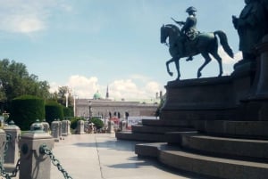 Viena: passeio pela Ringstrasse, Hofburg de transportes públicos e a pé