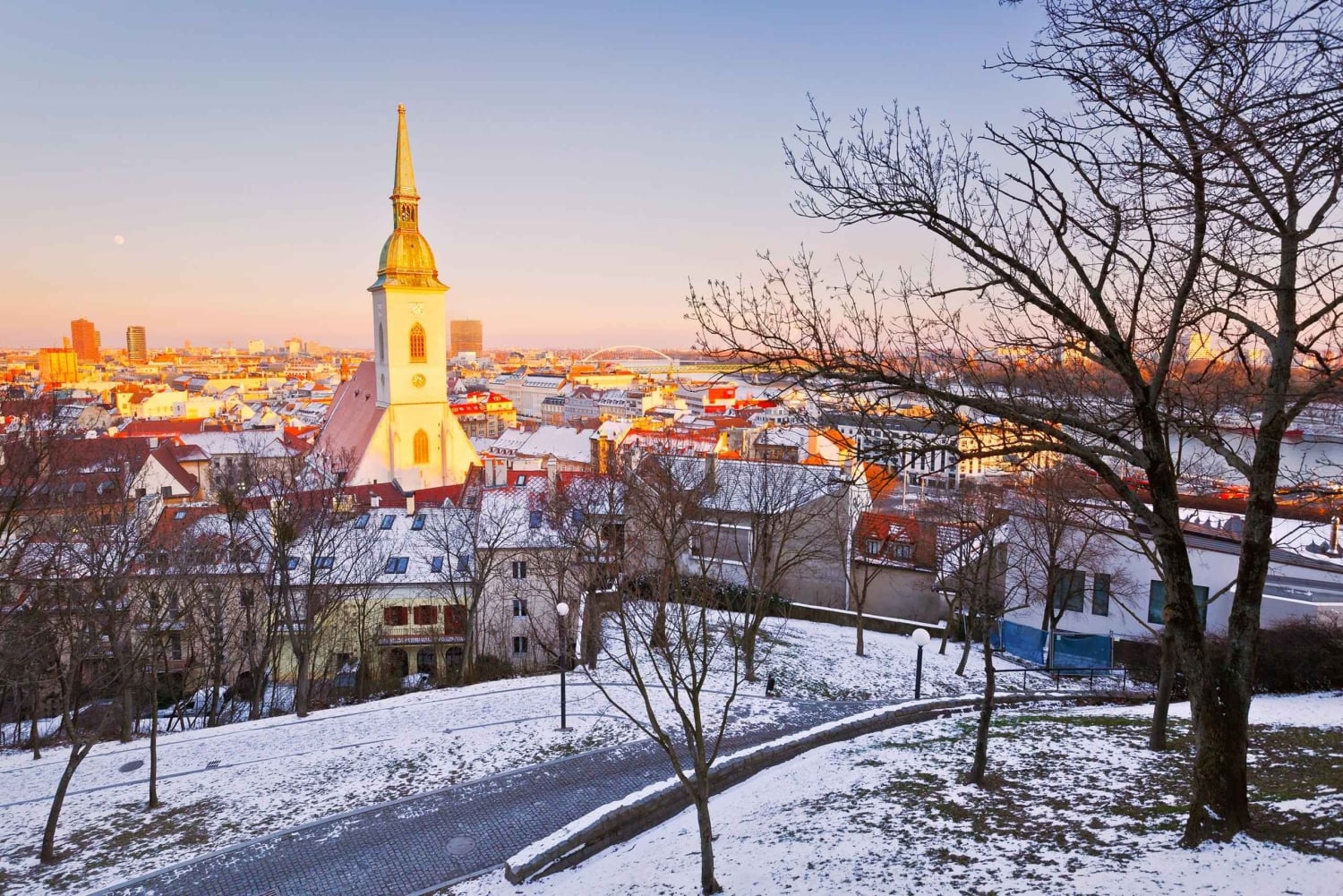 Gita di 1 giorno invernale: da Vienna a Bratislava in autobus e in barca