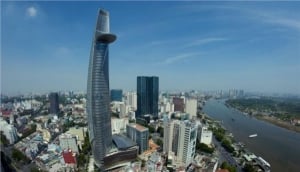 Bitexco Financial Tower Saigon SkyDeck view 