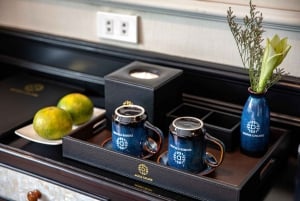 Cruzeiro Doris 5* de 2/3 dias em Halong e Baía de Lan Ha com varanda e banheira