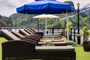 Cruzeiro Doris 5* de 2/3 dias em Halong e Baía de Lan Ha com varanda e banheira