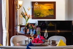 Cruzeiro de 2/3 dias em Halong e Baía de Lan Ha Erina 5* com varanda e banheira