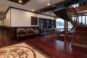 Cruzeiro de 2/3 dias em Halong e Baía de Lan Ha Erina 5* com varanda e banheira