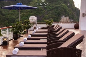 Cruzeiro de 2/3 dias em Halong e Baía de Lan Ha Erina 5* com varanda e banheira