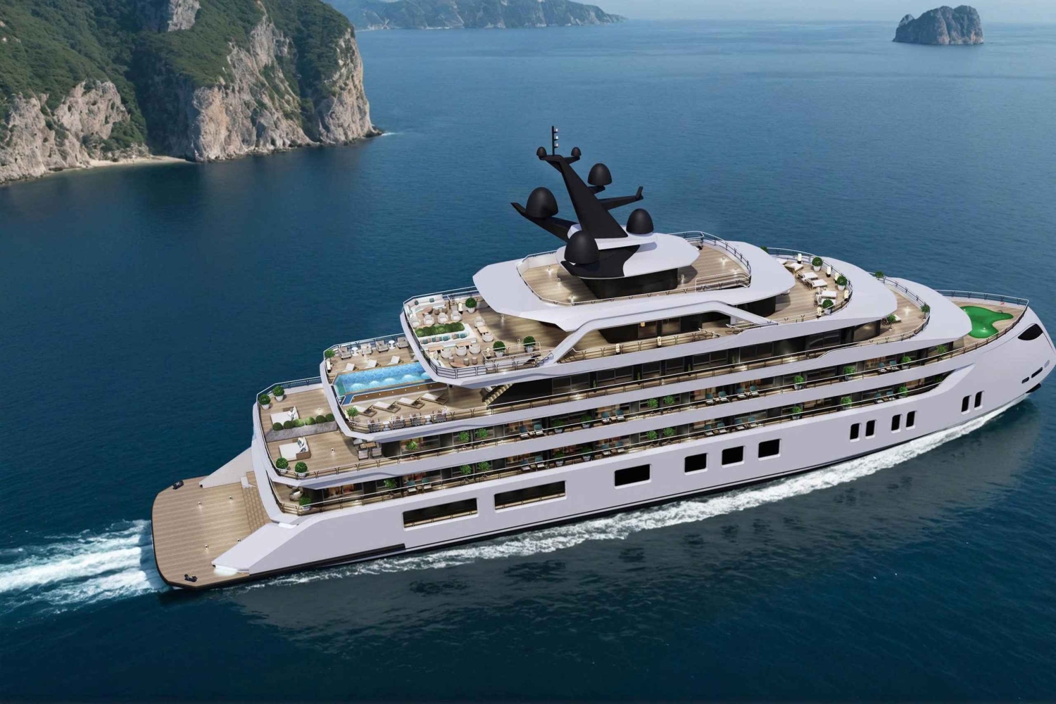 2/3-Day Halong & Lan Ha Bay Tulip 5* Cruise balcony, bathtub