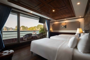 Fra Hanoi: 2-dagers Ha Long Lan Ha Bay 5-stjerners cruise og balkong