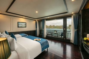 Ha Long: 2-dniowy luksusowy 5-gwiazdkowy rejs po zatoce Lan Ha z balkonem