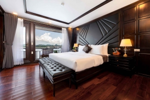 Ha Long: 2-dniowy luksusowy 5-gwiazdkowy rejs po zatoce Lan Ha z balkonem