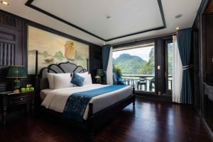 Hanói: Cruzeiro 5 estrelas de 2 dias em Lan Ha e Ha Long Bay com varanda