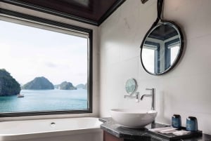 2-dages: Halong Lan Ha Bay 5-stjernede krydstogter m/balkon og badekar