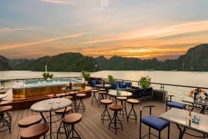 2-dages: Halong Lan Ha Bay 5-stjernede krydstogter m/balkon og badekar