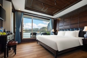 2-dages: Halong Lan Ha Bay 5-stjernede krydstogter m/balkon og badekar
