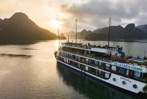 2-dages: Halong Lan Ha Bay 5-stjernede krydstogter m/balkon og badekar