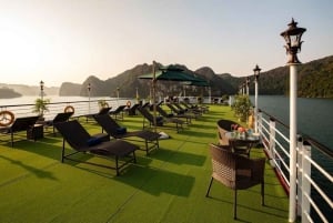 2-dages: Halong Lan Ha Bay 5-stjernede krydstogter m/balkon og badekar