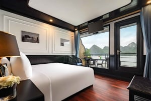 2-dages: Halong Lan Ha Bay 5-stjernede krydstogter m/balkon og badekar