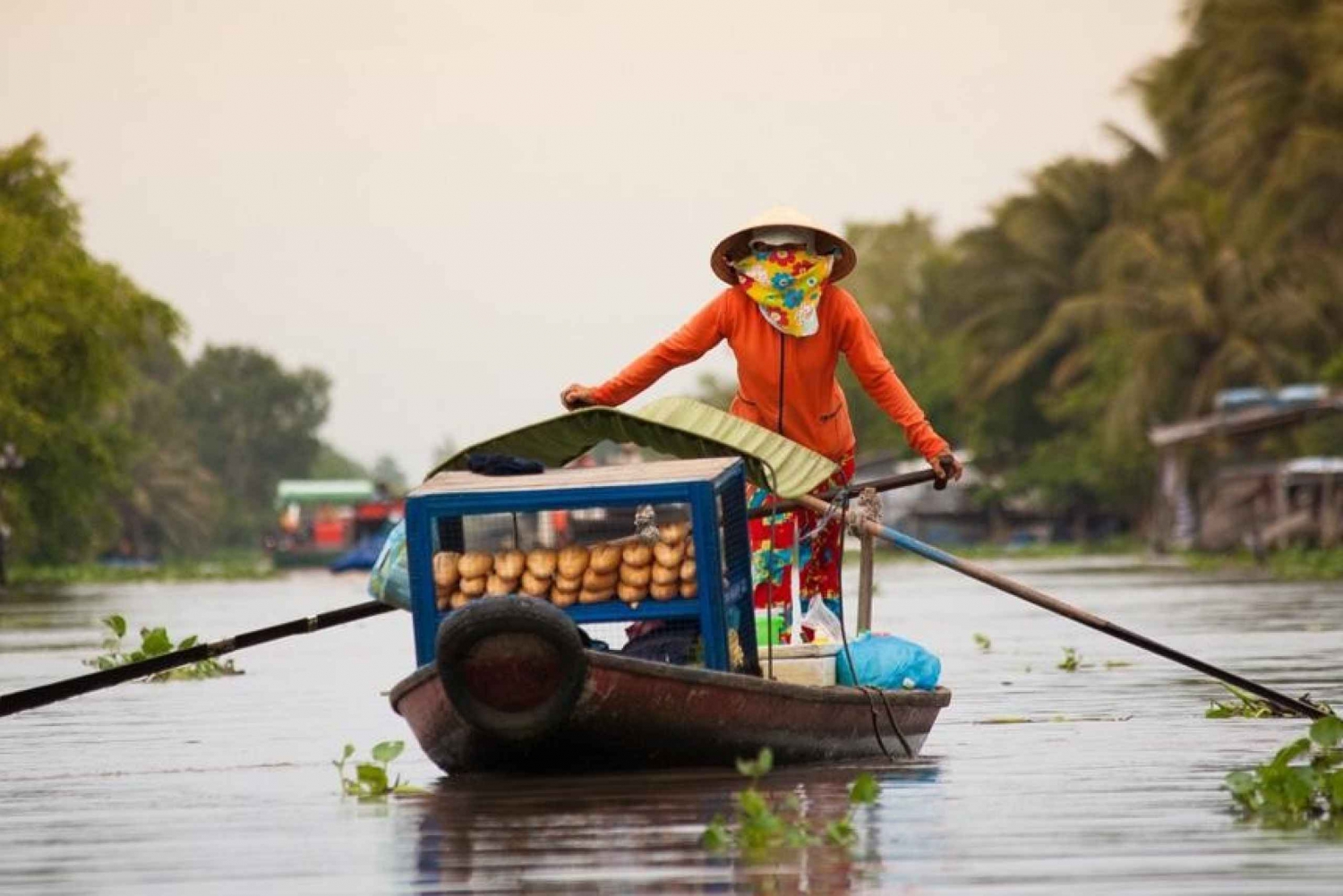 2-tägiges Abenteuer im Mekong-Delta und auf dem schwimmenden Markt von Cai Rang