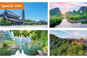 2 Tage Ninh Binh: Hoa Lu/Bai Dinh – Trang An/Tam Coc – Mua-Höhle