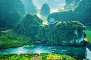 2-dniowa wycieczka do Ninh Binh z zakwaterowaniem i posiłkami, mała grupa