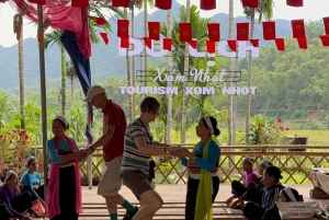Excursão de 2 dias para a Reserva Natural Mai Chau Pu Luong