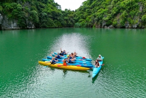 Aventura de 2 días y 1 noche: Parque Nacional de Cat Ba, Bahía de Lan Ha