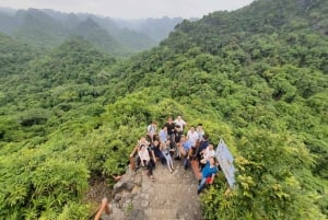 Aventura de 2 días y 1 noche: Parque Nacional de Cat Ba, Bahía de Lan Ha