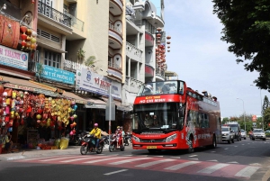 24H-SAIGON-CHO LON BYRUNDTUR - HOP PÅ - HOP AV BUSS