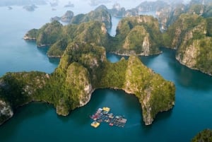 25 minuti di volo turistico nella baia di Halong in idrovolante