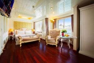 Hanoi/Ninh Binh:3 Day 2 Night Bai Tu Long Bay Luxury Junk