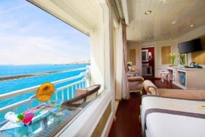 Hanoi/Ninh Binh:3 Day 2 Night Bai Tu Long Bay Luxury Junk