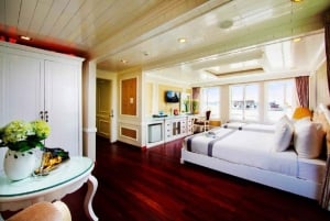 Hanoi/Ninh Binh:3 Day 2 Night Bai Tu Long Bay Luxury Junk