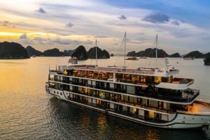 Crucero de 3 días y 2 noches por la bahía de Lan Ha de 5 estrellas