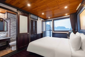 Vanuit Hanoi: 3-daagse cruise, grotten en kajakken in Bai Tu Long Bay