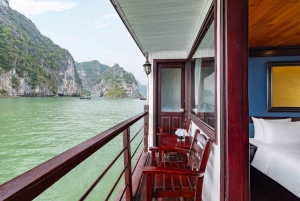 Vanuit Hanoi: 3-daagse cruise, grotten en kajakken in Bai Tu Long Bay